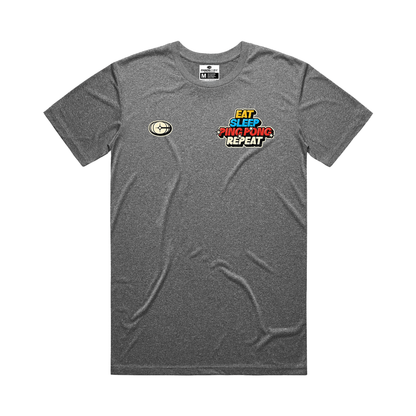 Eat Sleep Ping Pong Repeat - Unisex Active Tee