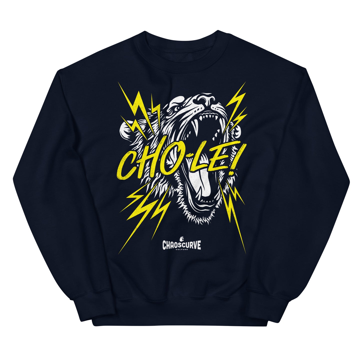 Tiger Cho Le! - Unisex Crew Neck Navy Blue